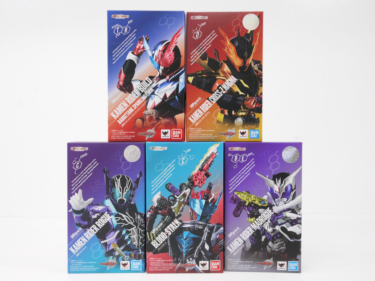 S.H.Figuarts 仮面ライダービルド 5体セットスパークリング クローズ