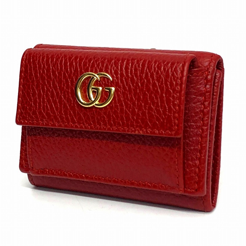 GUCCI GGプチマーモント 3つ折り財布 買取いたしました。 - お宝市番館