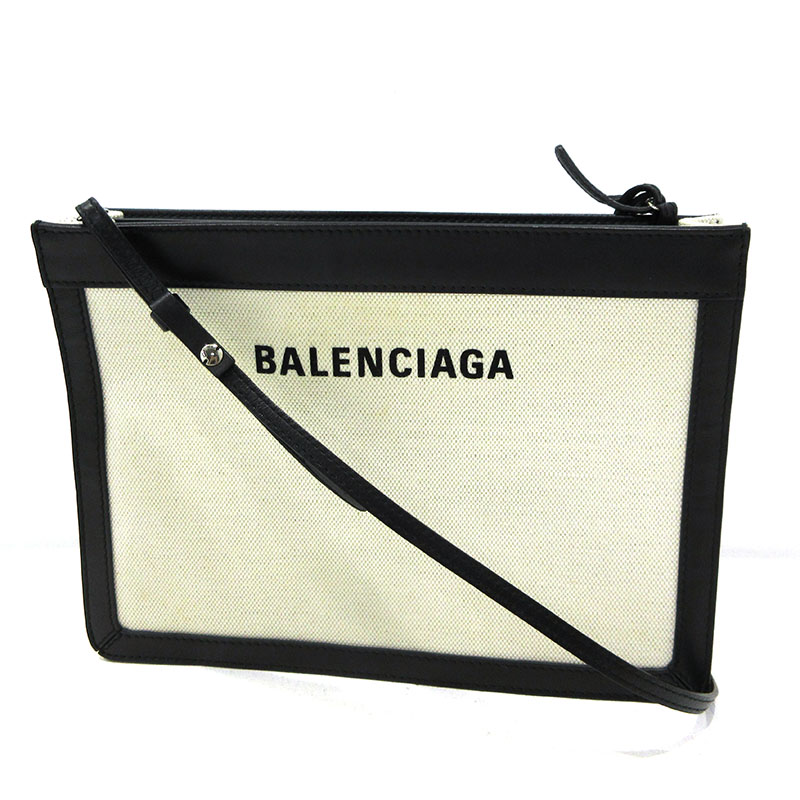 BALENCIAGA ネイビーポシェット ショルダーバッグ39937・1080・Y・528147を買取させていただきました！