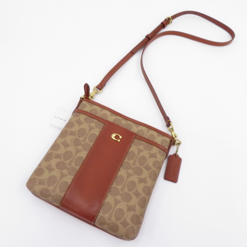 COACH コーチ シグネチャー キット メッセンジャー クロスボディ ショルダーバッグ B2379-CC533を買取させていただきました！