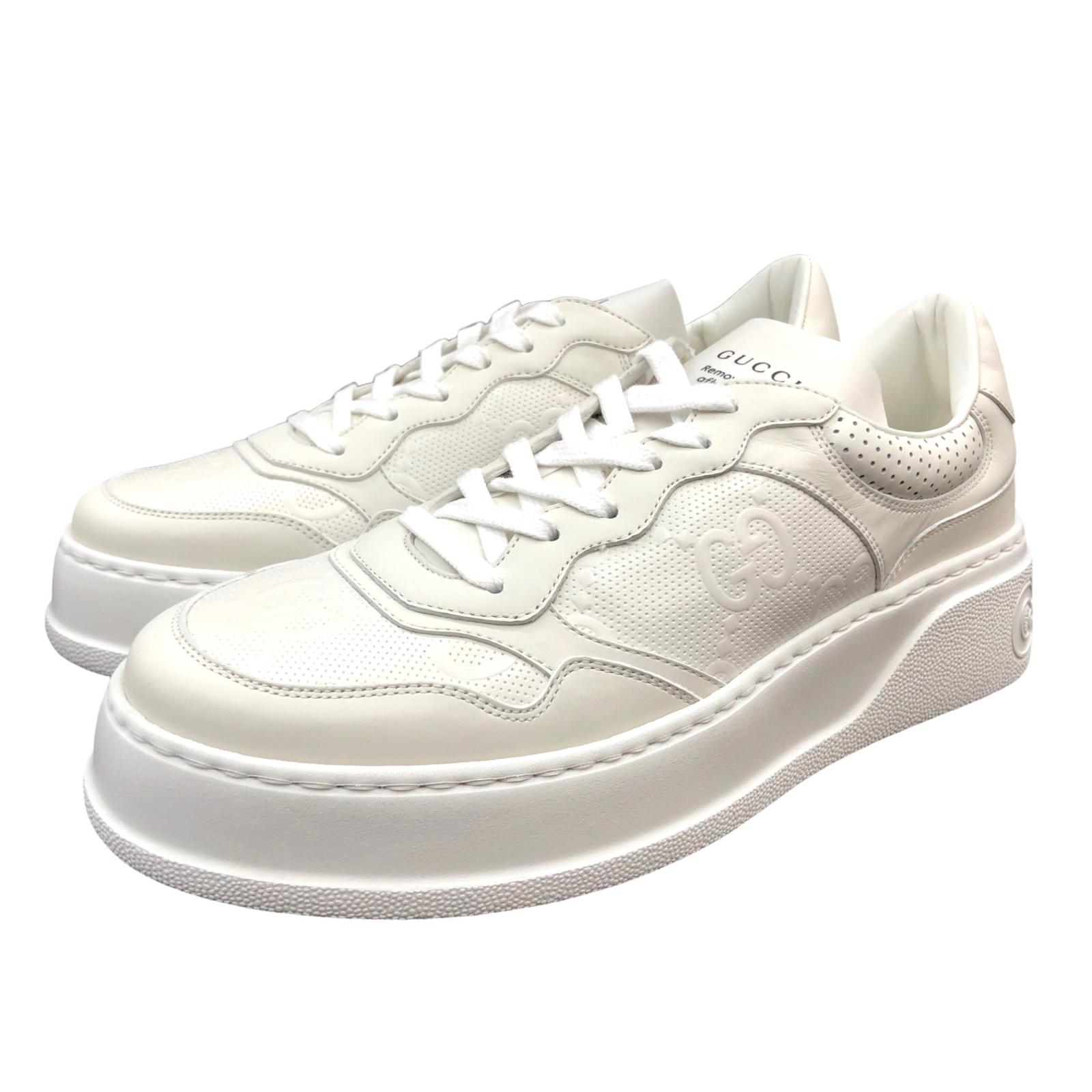 GUCCI グッチ GGエンボス メンズ スニーカー ref:6695821を買取させていただきました！