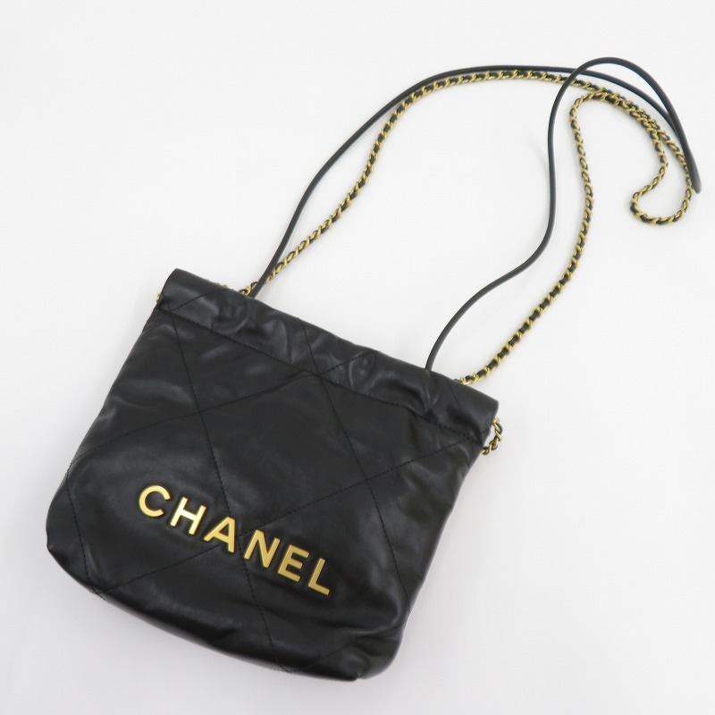 CHANEL シャネル 22 ミニ ハンドバッグAS3980を買取させていただきました！