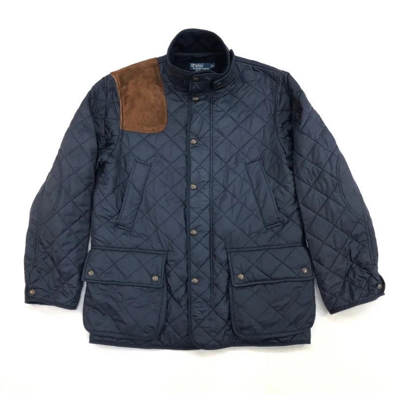 POLO RALPH LAUREN キルティングジャケット サイズ: L カラー:ネイビー