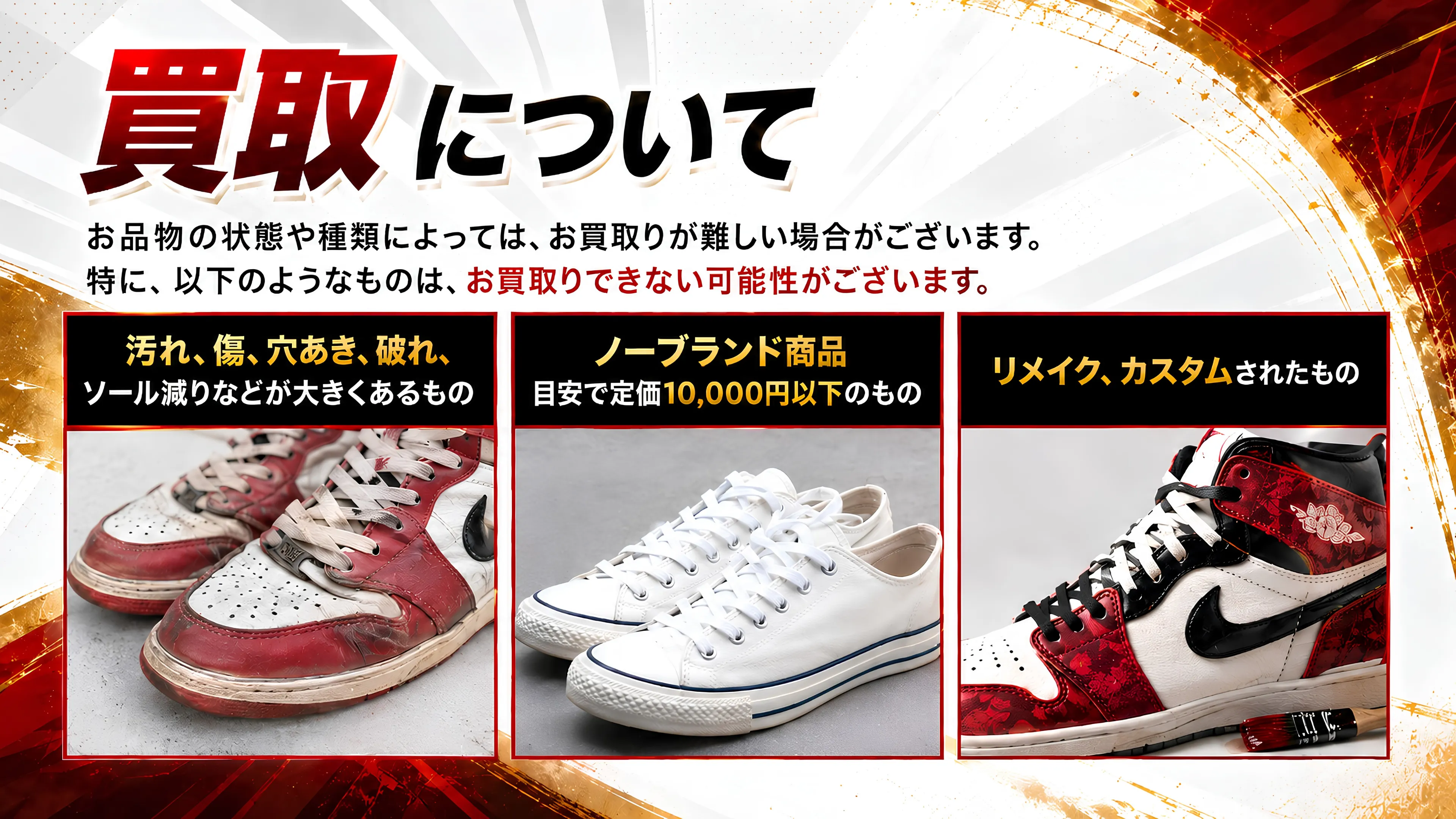 買取について